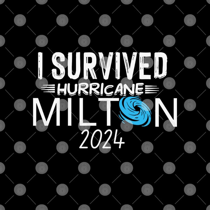 Florida Strong I Survived Hurricane Milton 2024 T Shirt Florida Strong I Survived Hurricane Milton 2024 T Shirt