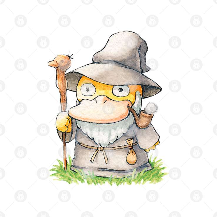 Ganduck The Grey T Shirt Ganduck The Grey T Shirt