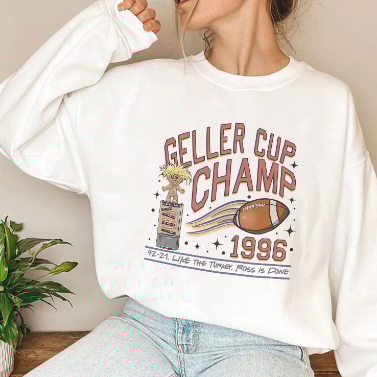 Geller Cup Champ Friends Thanksgiving T Shirt Geller Cup Champ Friends Thanksgiving T Shirt