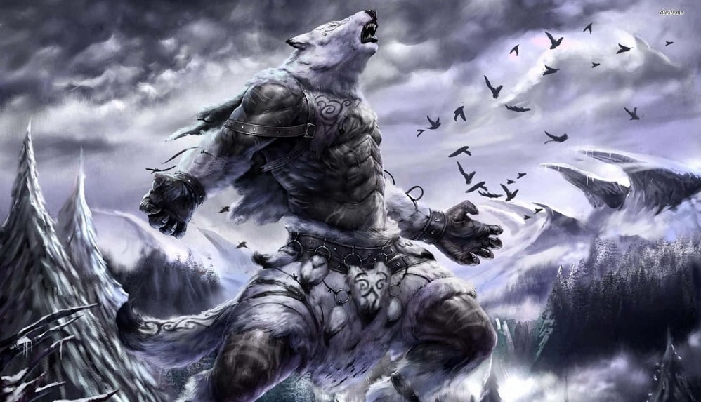 Hide Your Wife The Alpha Is Here Werewolf Ripping Meme