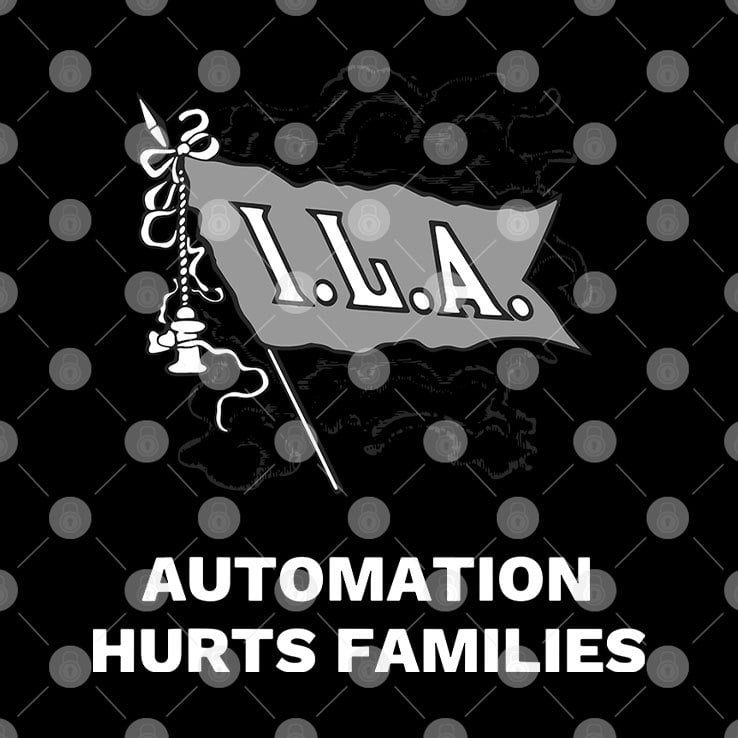 ILA Automation Hurts Families T Shirt ILA Automation Hurts Families T Shirt