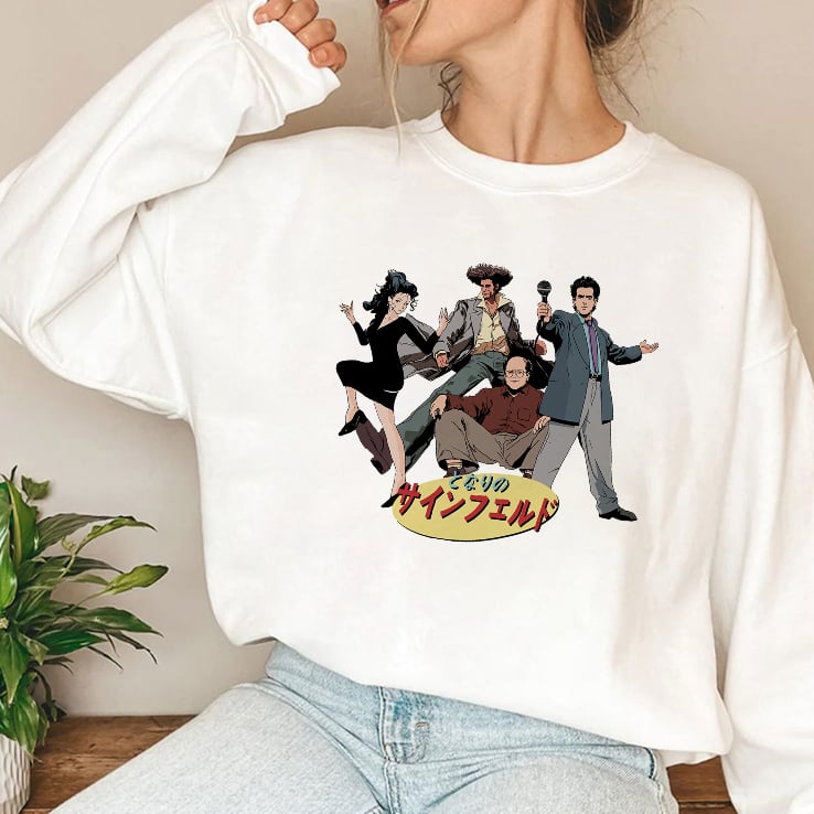 Japanese 90s Sitcom Seinfeld T Shirt Japanese 90s Sitcom Seinfeld T Shirt