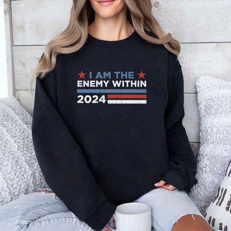 Kamala Harris I Am The Enemy Within 2024 T Shirt Kamala Harris I Am The Enemy Within 2024 T Shirt