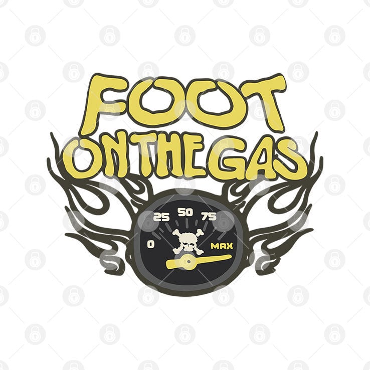 Kenneth Walker III Foot On The Gas T Shirt Kenneth Walker III Foot On The Gas T Shirt