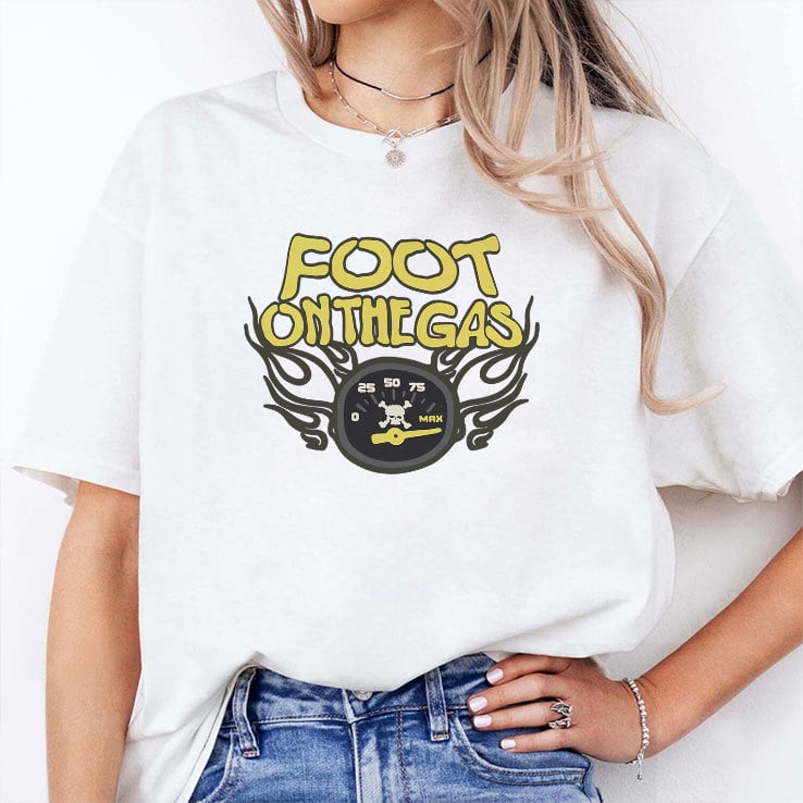 Kenneth Walker III Foot On The Gas T Shirt Kenneth Walker III Foot On The Gas T Shirt