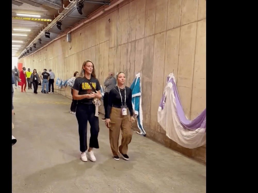 Kylie Kelce Alright Nah Travis Kelce Shirt 8 Kylie Kelce wore Alright Nah Travis Kelce Shirt