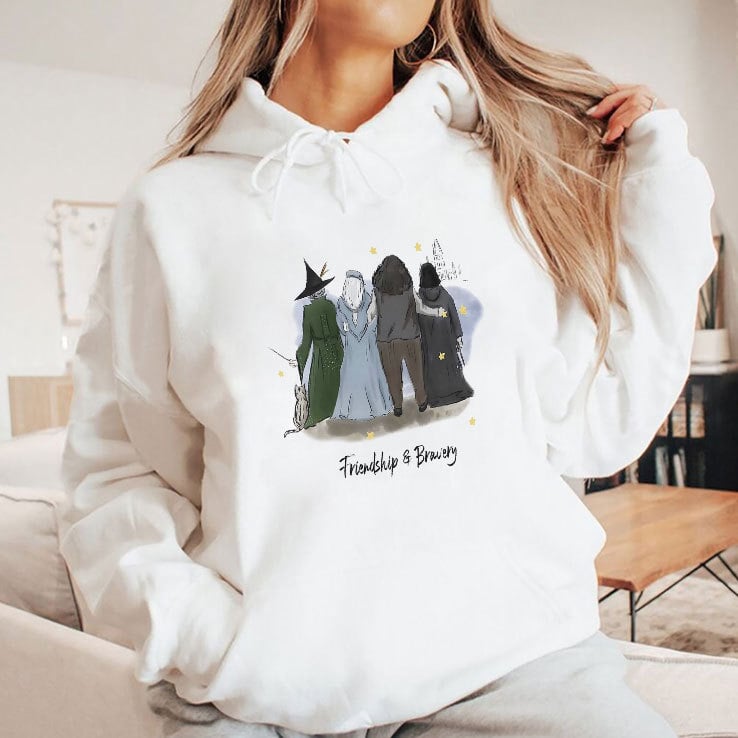 Mcgonagall Friendship And Bravery Rest In Peace Maggie Smith Shirt Mcgonagall Friendship And Bravery Rest In Peace Maggie Smith Shirt