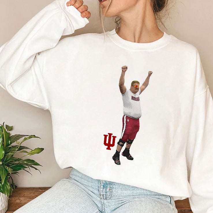 Mike Katic Indiana Hoosiers Cartoon T Shirt Mike Katic Indiana Hoosiers Cartoon T Shirt