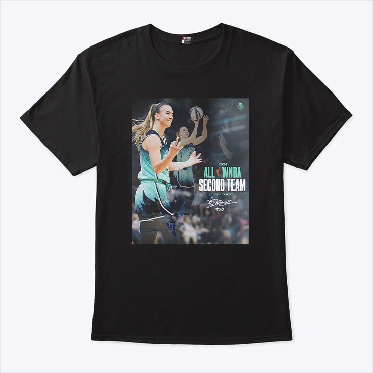 New York Liberty 2024 All WNBA Second Team Sabrina Ionescu Signature Shirt New York Liberty 2024 All WNBA Second Team Sabrina Ionescu Signature Shirt