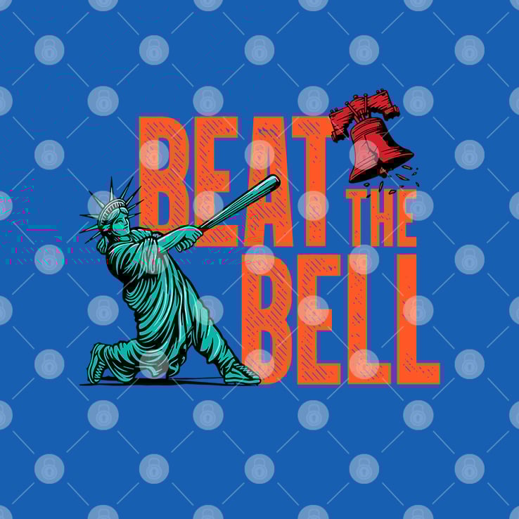 New York Mets Statue Of Liberty Beats The Bell Philadelphia Phillies Shirt New York Mets Statue Of Liberty Beats The Bell Philadelphia Phillies Shirt