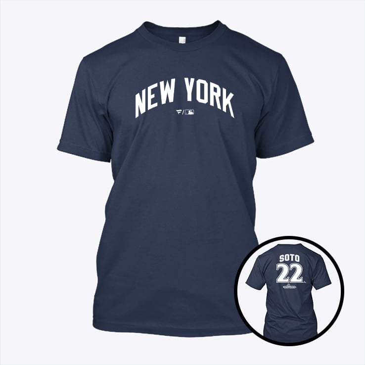 New York Yankees Juan Soto T Shirt New York Yankees Juan Soto T Shirt