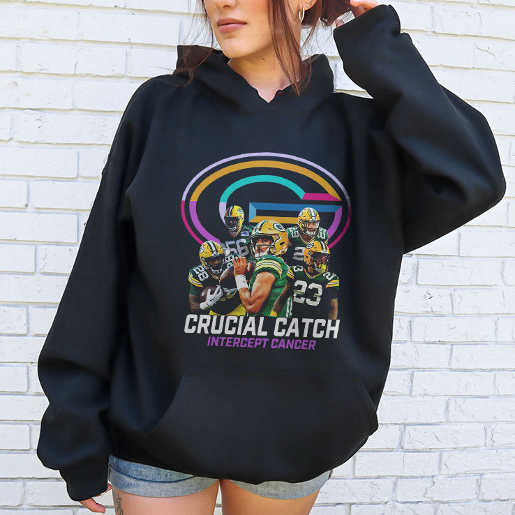 Packers Crucial Catch Intercept Cancer Shirt Packers Crucial Catch Intercept Cancer Shirt
