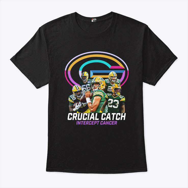 Packers Crucial Catch Intercept Cancer Shirt Packers Crucial Catch Intercept Cancer Shirt