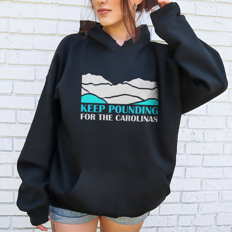 Panthers Keep Pounding For The Carolinas Shirt Panthers Keep Pounding For The Carolinas Shirt