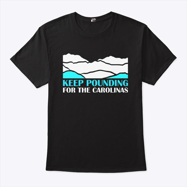 Panthers Keep Pounding For The Carolinas Shirt Panthers Keep Pounding For The Carolinas Shirt