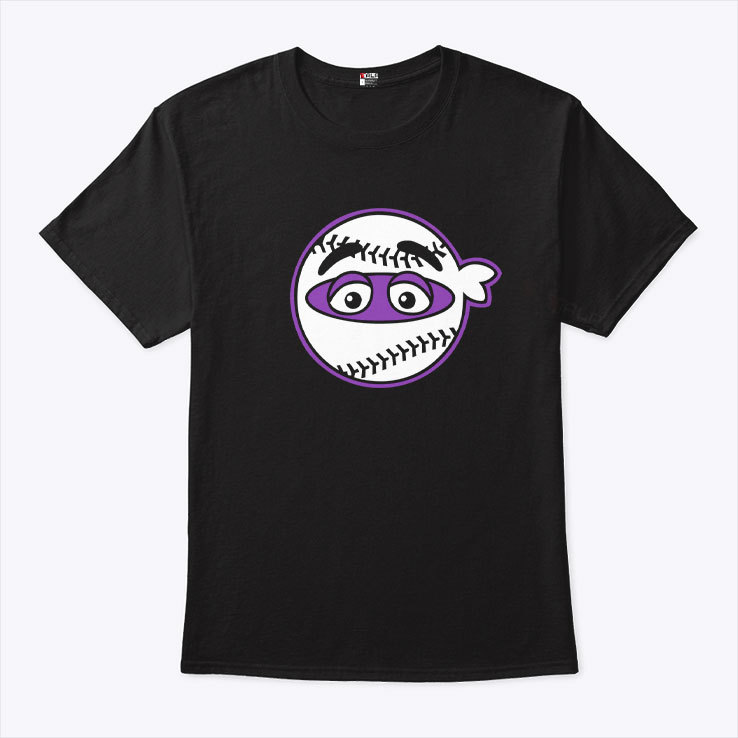 New York Mets Pitching Ninja Grimace Edition Shirt New York Mets Pitching Ninja Grimace Edition Shirt