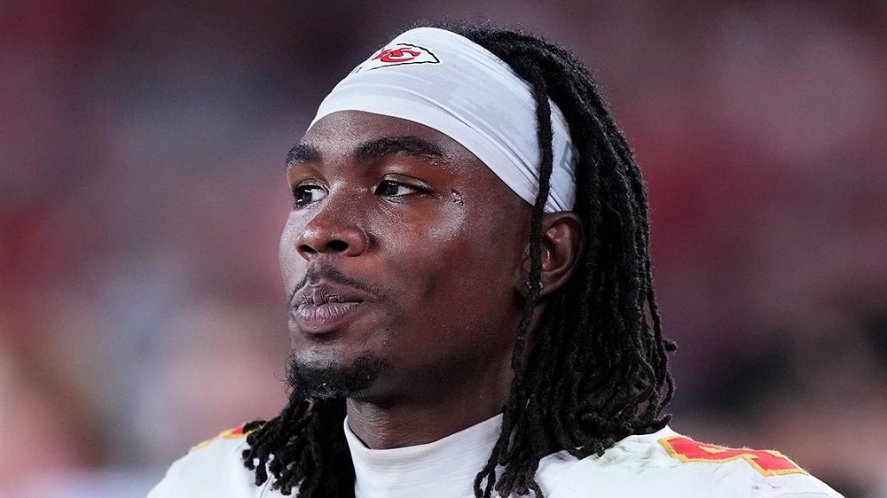 Xavier Worthy Rashee Rice Shirt 8 Rashee Rice