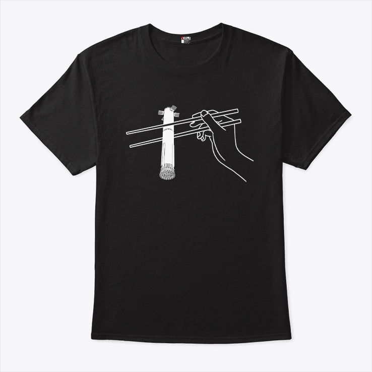 SpaceX Super Heavy Starship Booster 12 Chopsticks T Shirt SpaceX Super Heavy Starship Booster 12 Chopsticks T Shirt