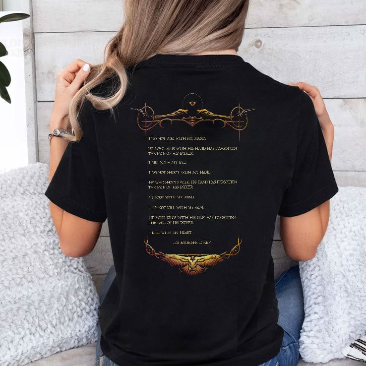 The Dark Tower Gunslinger Litany Stephen King T Shirt The Dark Tower Gunslinger Litany Stephen King T Shirt