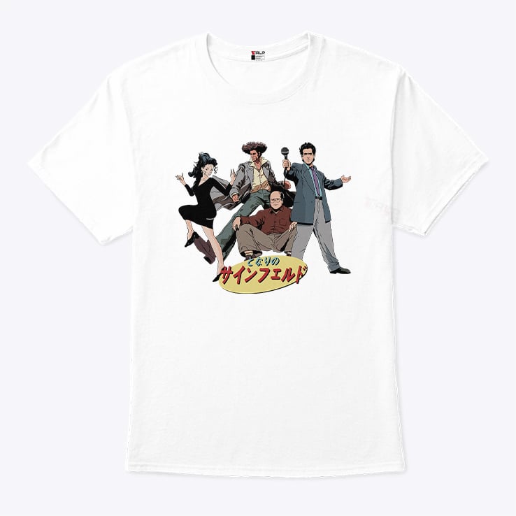 Japanese 90s Sitcom Seinfeld T Shirt Japanese 90s Sitcom Seinfeld T Shirt