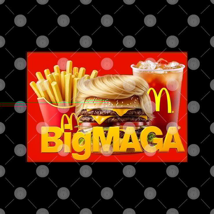 Trump McDonald’s BigMaga Shirt Trump McDonald’s BigMaga Shirt