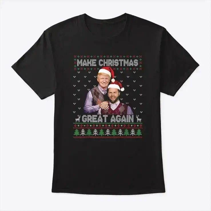 Trump Vance Step Brothers Make Christmas Great Again Santa Shirt Trump Vance Step Brothers Make Christmas Great Again Santa Shirt