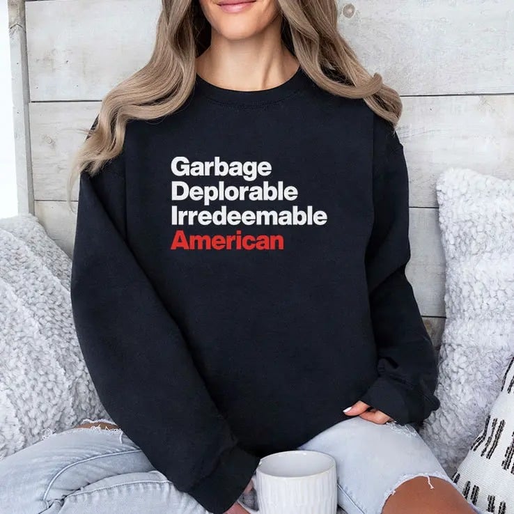 Garbage Deplorable Irredeemable American Shirt Garbage Deplorable Irredeemable American Shirt