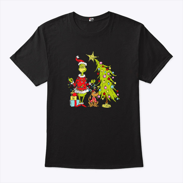 Grinch Christmas Tree T Shirt Grinch Christmas Tree T Shirt