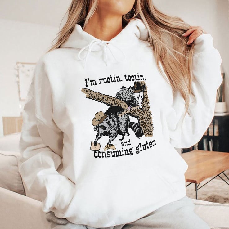 I’m Rootin Tootin And Consuming Gluten T Shirt I’m Rootin Tootin And Consuming Gluten T Shirt