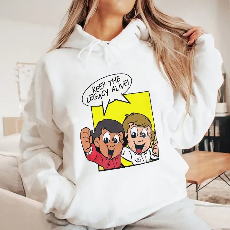 Ayrton Senna Keep The Legacy Alive Senninha Shirt Ayrton Senna Keep The Legacy Alive Senninha Shirt