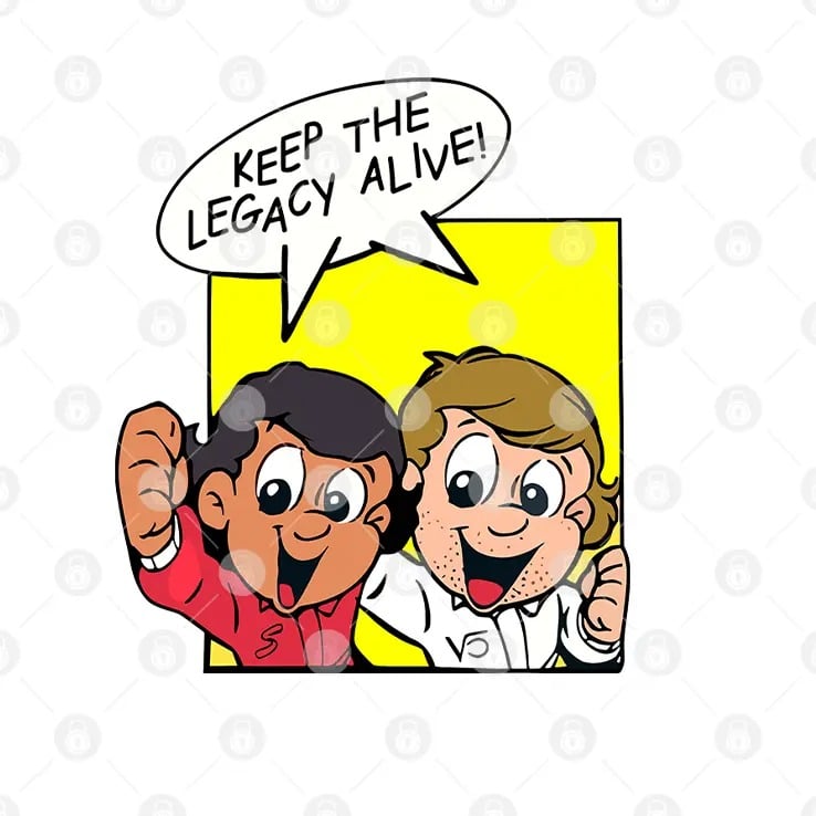 Ayrton Senna Keep The Legacy Alive Senninha Shirt Ayrton Senna Keep The Legacy Alive Senninha Shirt