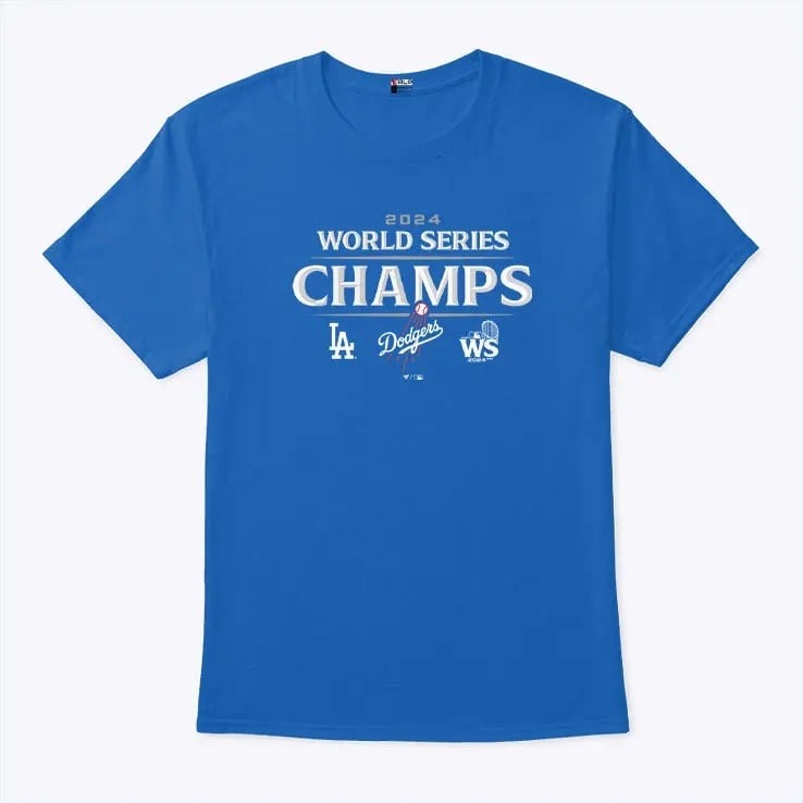 Los Angeles Dodgers World Series Champions 24 Shirt Los Angeles Dodgers World Series Champions 24 Shirt