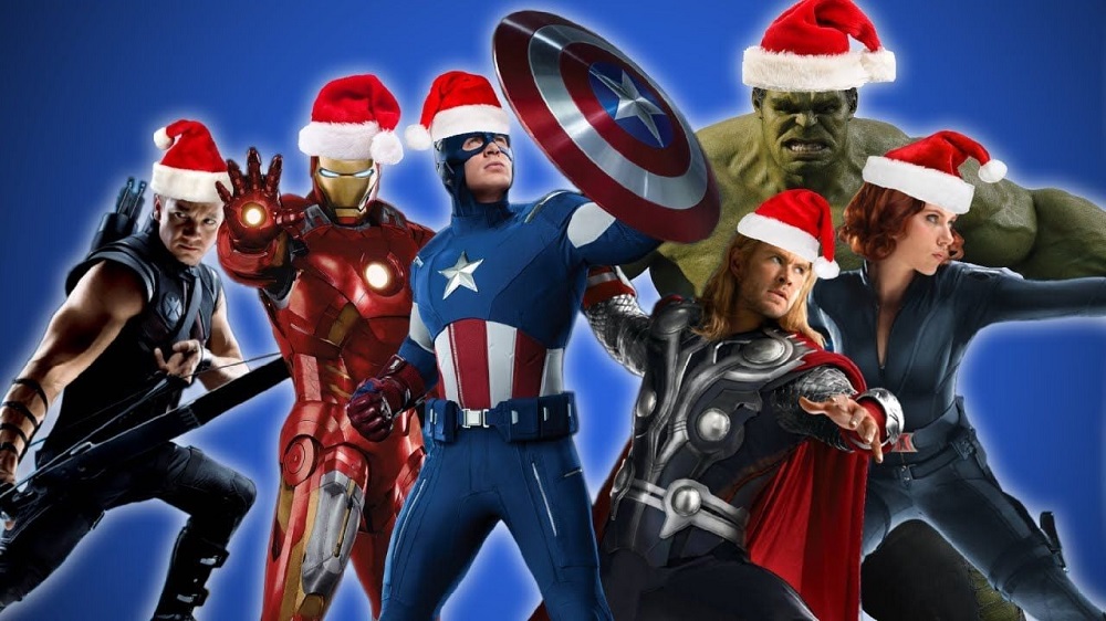 Marvel Studios Avengers Characters Chibi Tree Christmas