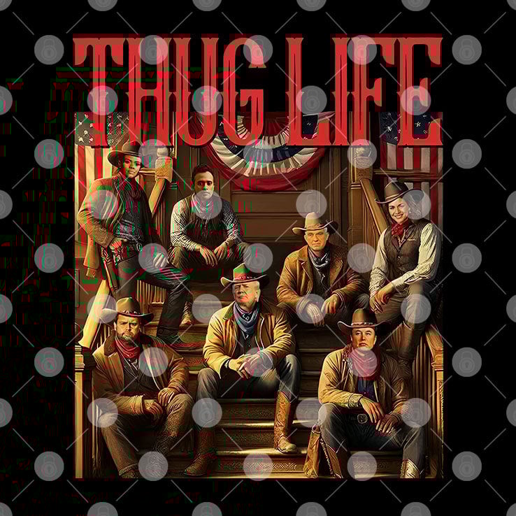 Thug Life Trump Vance Musk Kenedy Shirt Thug Life Trump Vance Musk Kenedy Shirt