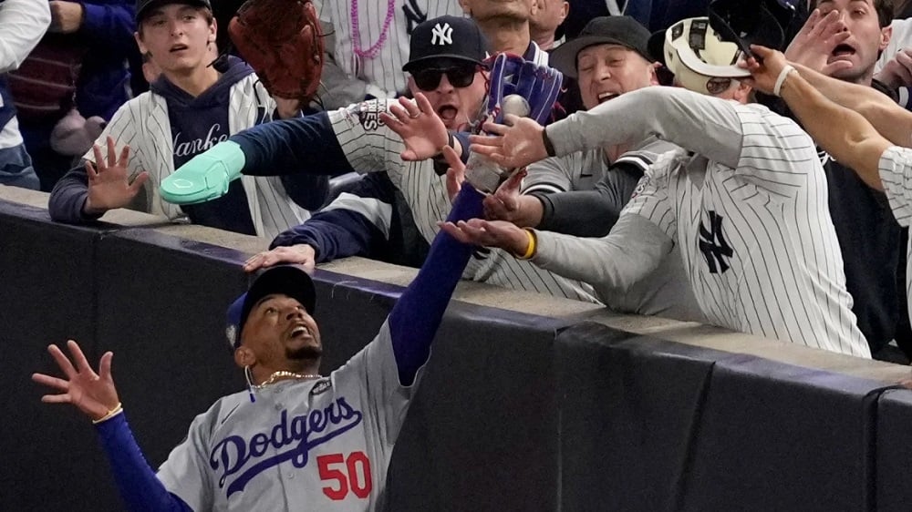 Yankees Fans Grabbing Mookie Betts Glove Almost Friday Shirt 8 Yankees ban fans who ripped ball out of Mookie Betts’ glove
