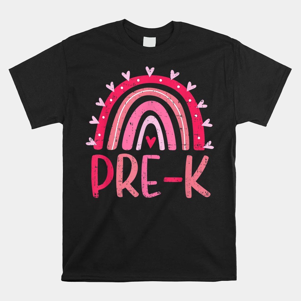 100th Day Of School Rainbow Teachers Students Pre K Cute Shirt 100th Day Of School Rainbow Teachers Students Pre K Cute Shirt