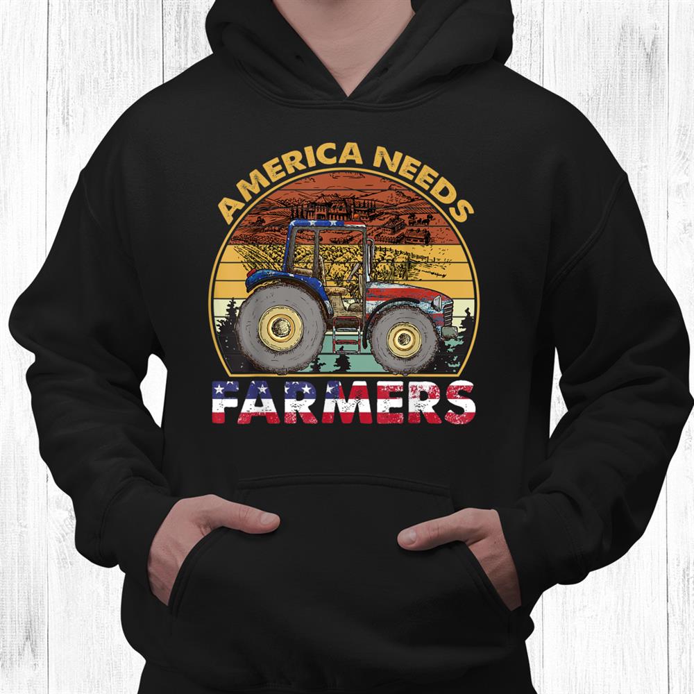 America Needs Farmers Farming Shirt Farmer Tractor Farm Shirt America Needs Farmers Farming Shirt Farmer Tractor Farm Shirt