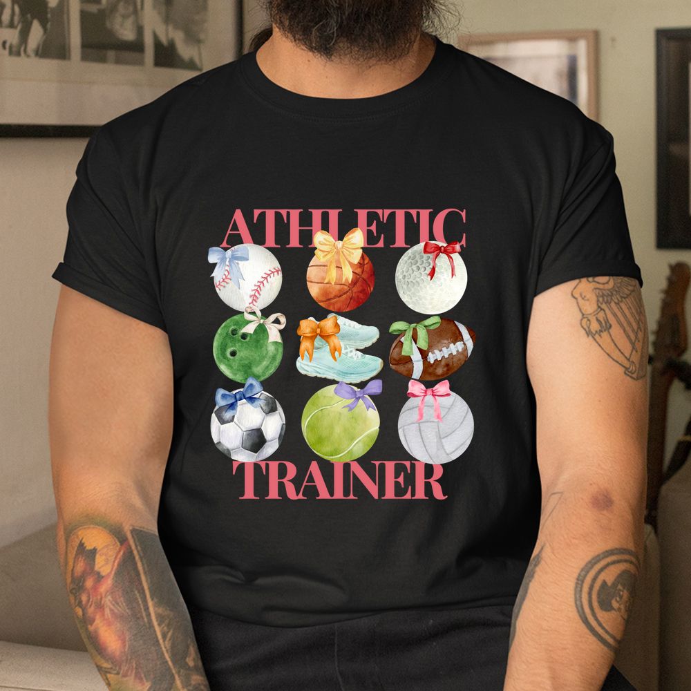 Athletic Trainer Bow Sports Shirt Athletic Trainer Bow Sports Shirt