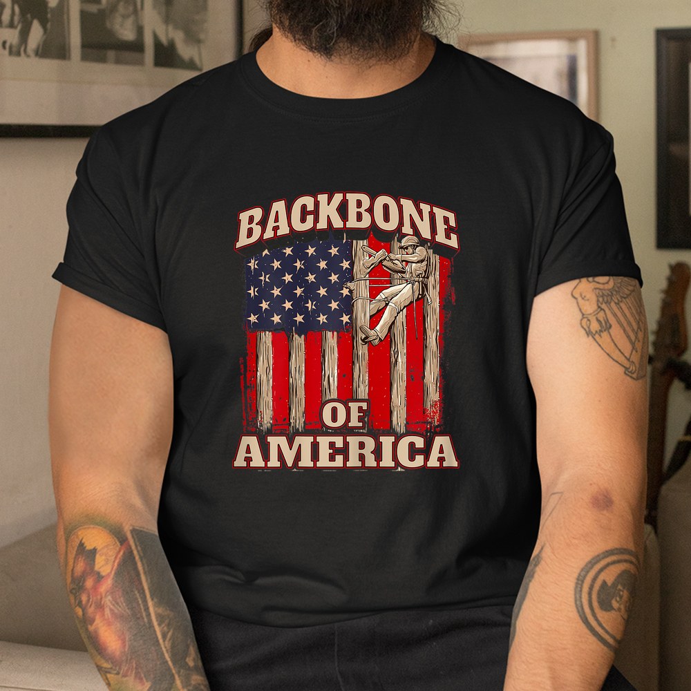 Backbone Of America Arborist Tree Surgeon Lumberjack Logger Shirt Backbone Of America Arborist Tree Surgeon Lumberjack Logger Shirt