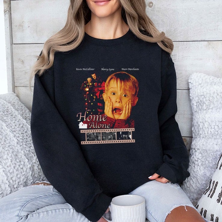 Baker Mayfield Wearing Home Alone T Shirt Baker Mayfield Wearing Home Alone T Shirt