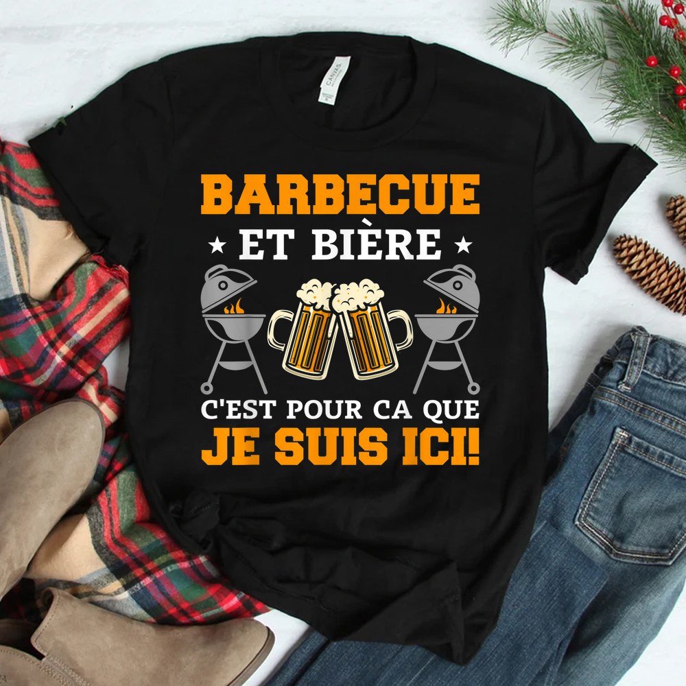 Barbecue On The Grill Funny Barbecue Barbecue And Beer Shirt Barbecue On The Grill Funny Barbecue Barbecue And Beer Shirt