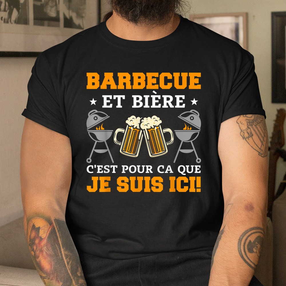 Barbecue On The Grill Funny Barbecue Barbecue And Beer Shirt Barbecue On The Grill Funny Barbecue Barbecue And Beer Shirt