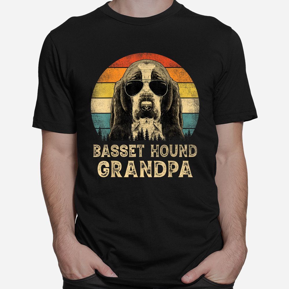 Basset Hound Grandpa Dog Shirt Basset Hound Grandpa Dog Shirt