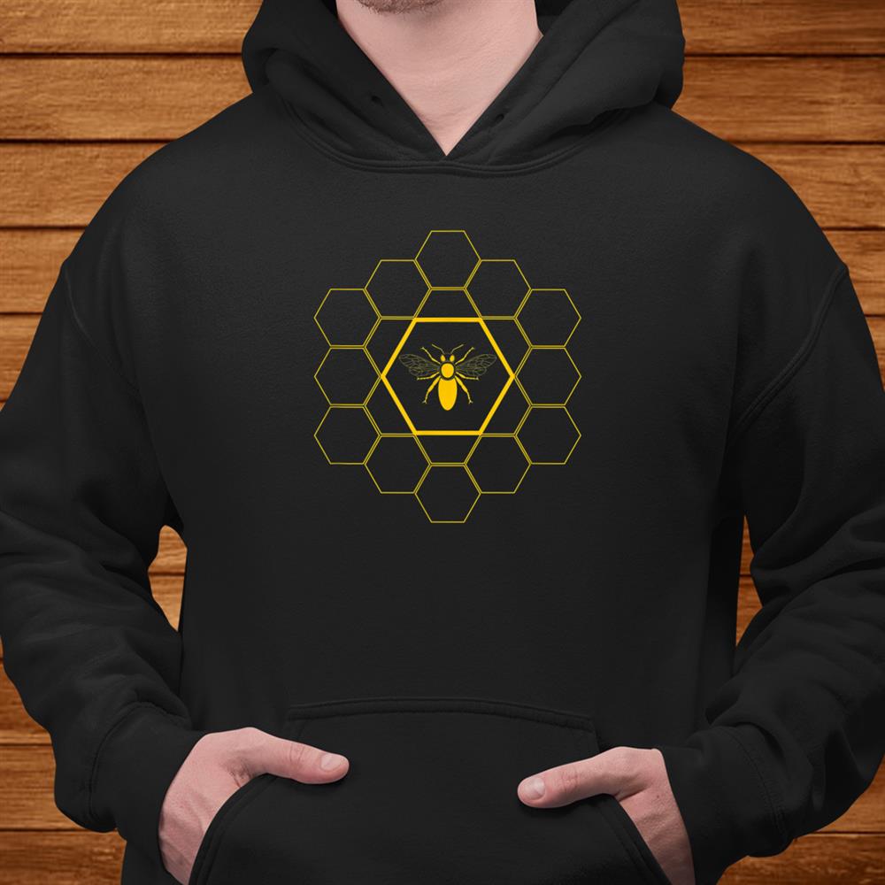 Bee Honeycomb Beekeeper Beekeeping Shirt Bee Honeycomb Beekeeper Beekeeping Shirt