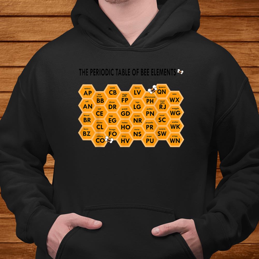Beekeepers Science Fun Periodic Table Of Bee Elements Chem Shirt Beekeepers Science Fun Periodic Table Of Bee Elements Chem Shirt