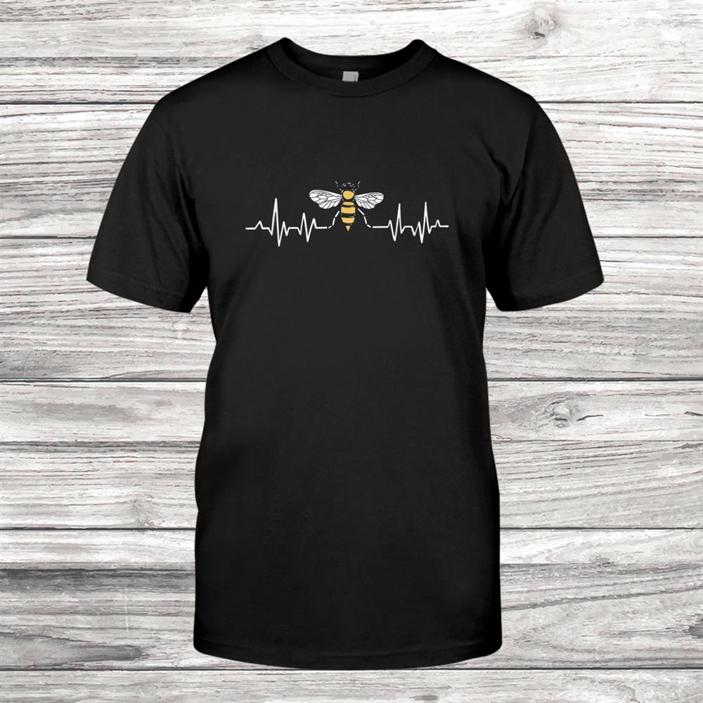 Beekeeping Beekeepers Heartbeat Shirt Beekeeping Beekeepers Heartbeat Shirt