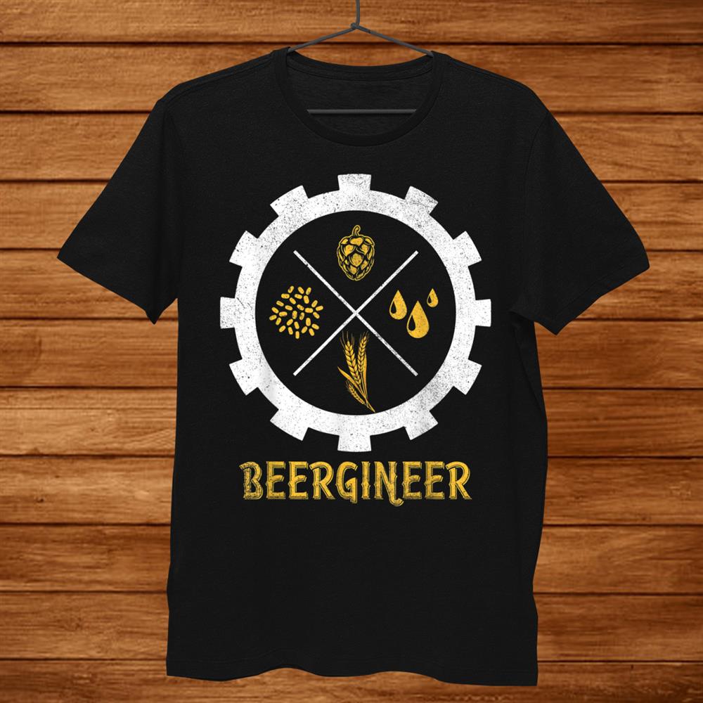 Beergineer Beer Brewer Engineer Craft Beer Homebrew Ipa Shirt Beergineer Beer Brewer Engineer Craft Beer Homebrew Ipa Shirt