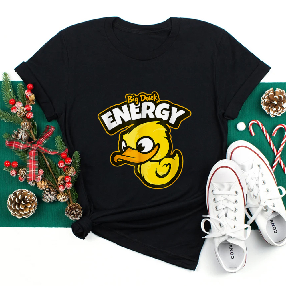 Big Duck Energy Saying Yellow Rubber Duckie Farming Shirt Big Duck Energy Saying Yellow Rubber Duckie Farming Shirt