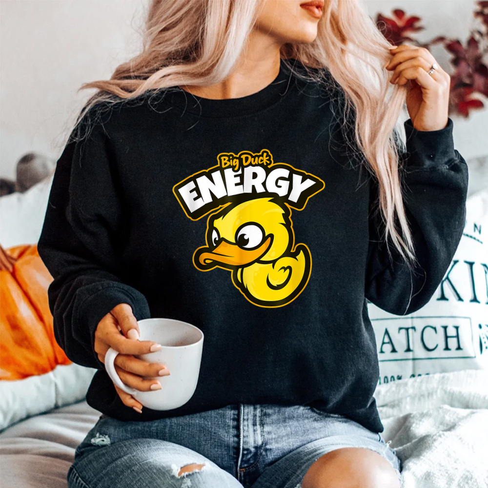 Big Duck Energy Saying Yellow Rubber Duckie Farming Shirt Big Duck Energy Saying Yellow Rubber Duckie Farming Shirt