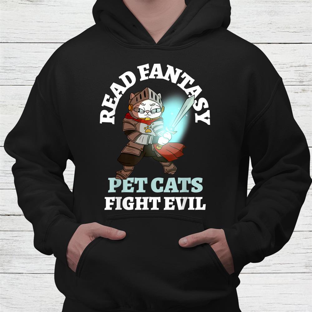 Books Cats Evil Funny Knight Bookish Fantasy Cat Bibliophile Shirt Books Cats Evil Funny Knight Bookish Fantasy Cat Bibliophile Shirt